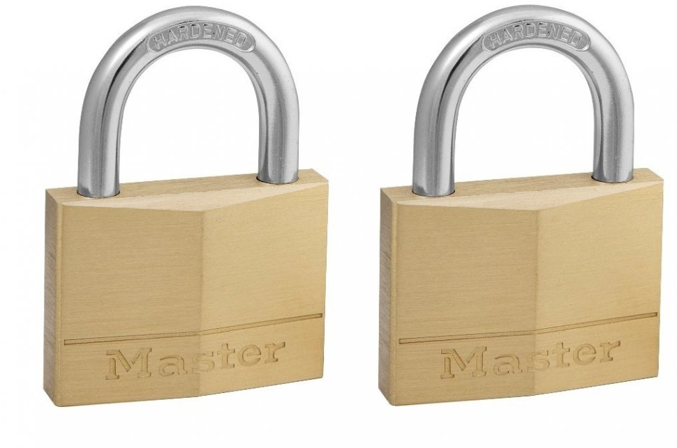 Master Lock zestaw kłódek 2x50 mm Dzień darmowej wysyłki darmowa