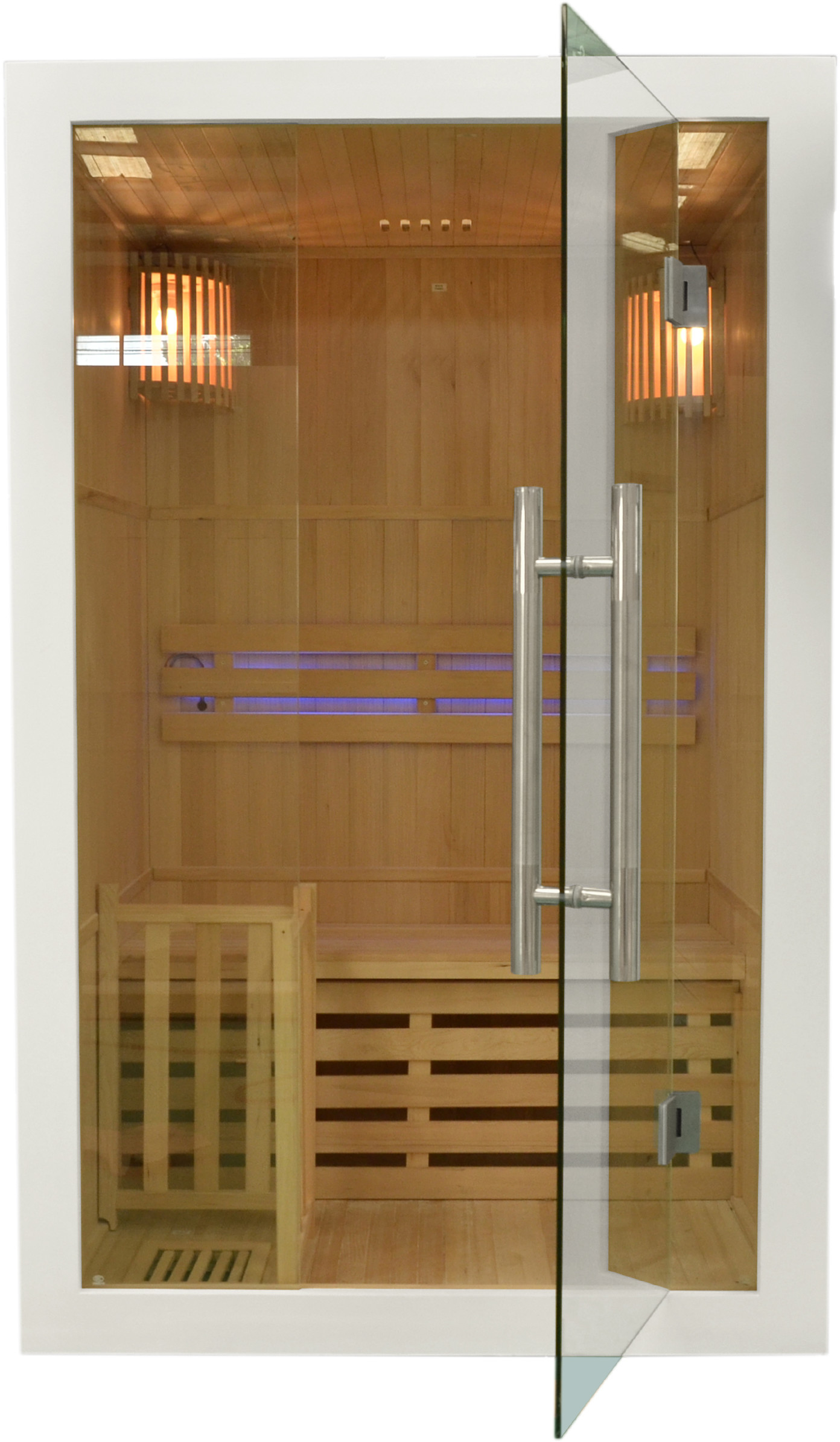HOME & GARDEN Sauna fińska z piecem EA2 White