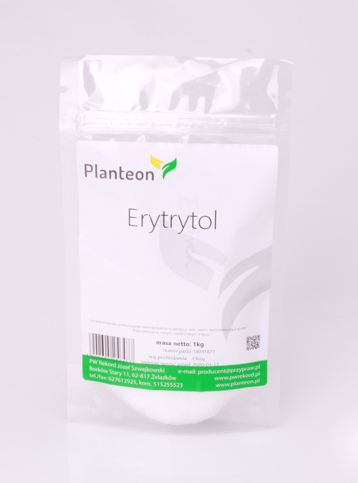 Planteon Erytrytol 100g 2-0284-02-2