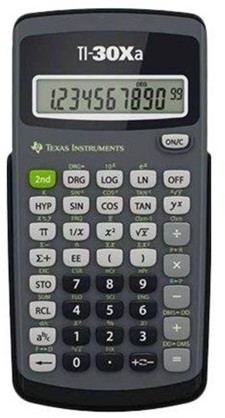 TEXAS INSTRUMENTS TI-30Xa - scientific calculator TI30XA