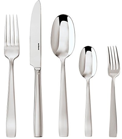 Sambonet Rosenthal    zestaw sztućców  30-częściowy  ścienny  ze stali nierdzewnej 18/10 S0015-S00013-S1896