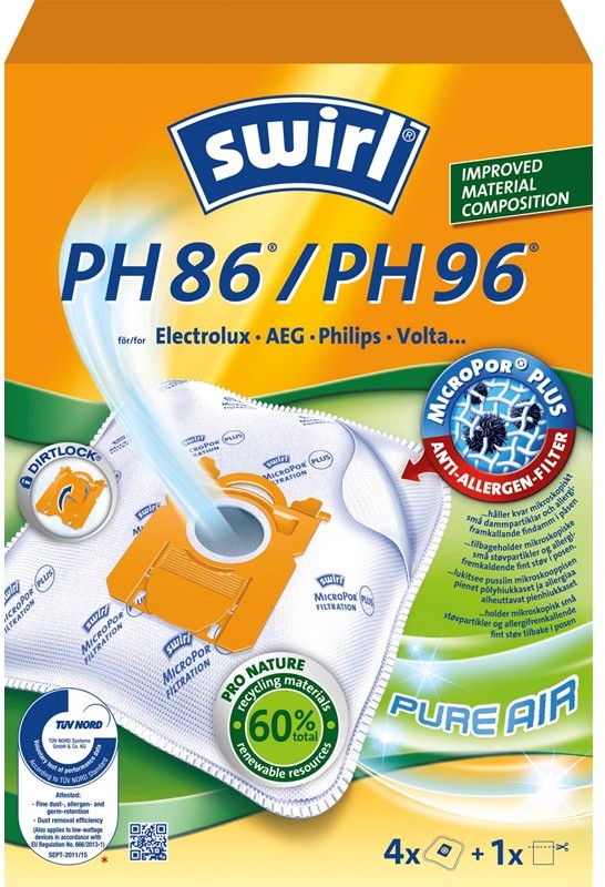 SWIRL MODEL PH86/PH96 MP AirSpace Green Line - 4 pcs 6765960
