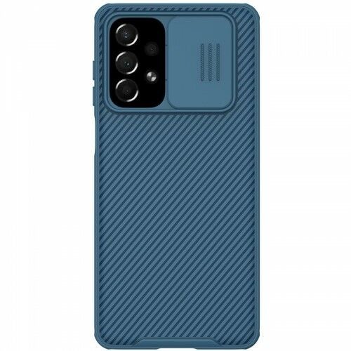 Nillkin Etui CamShield Galaxy A73 5G, niebieskie