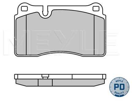 Wulf Gaertner Autoparts Zestaw klocków hamulcowych, hamulce tarczowe Wulf Gaertner Autoparts 025 240 9817/PD