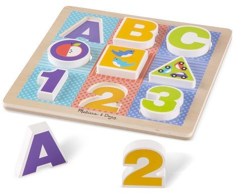 Melissa & Doug Układanka ABC - pierwsze puzzle 11899