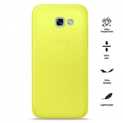 PURO 0.3 Nude - Etui Samsung Galaxy A3 (2017) (Fluo Yellow) SGGA31703NUDEYEL