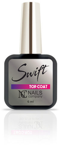 NAILS COMPANY SWIFT TOP COAT Nails Company 6ml bez przemywania