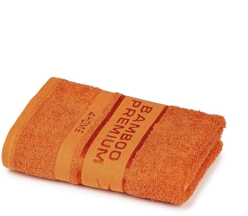 4Home Ręcznik Bamboo Premium pomarańczowy, 50 x 100 cm, 50 x 100 cm