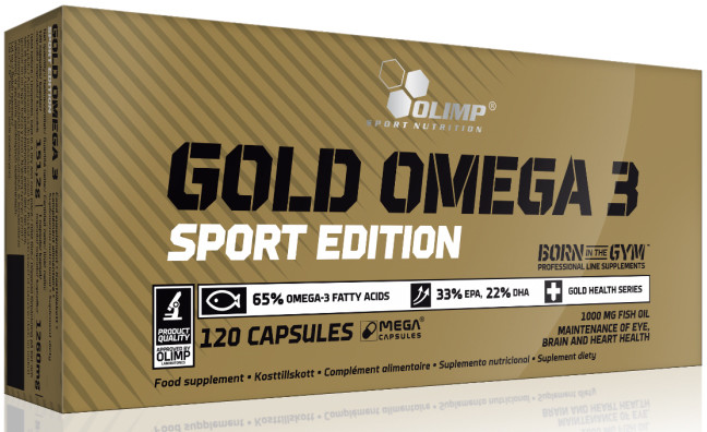 Olimp Gold Omega 3 sport edition 120 kaps