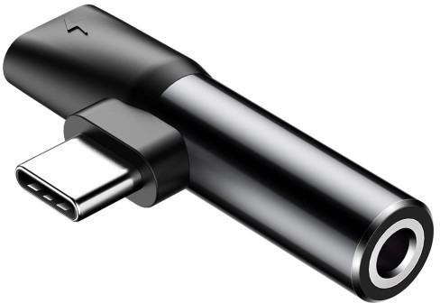 Baseus Adapter Baseus USB-C do Mini Jack 3.5mm i USB-C CATL41-01