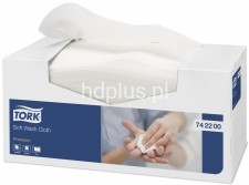 TORK Ręcznik do mycia ciała Premium 135 szt biały miękki jednowarstwowy 742200