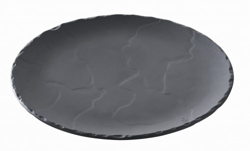 Revol BASALT TALERZ OKRĄGŁY 28,5 CM CZARNY / RV-641316-4