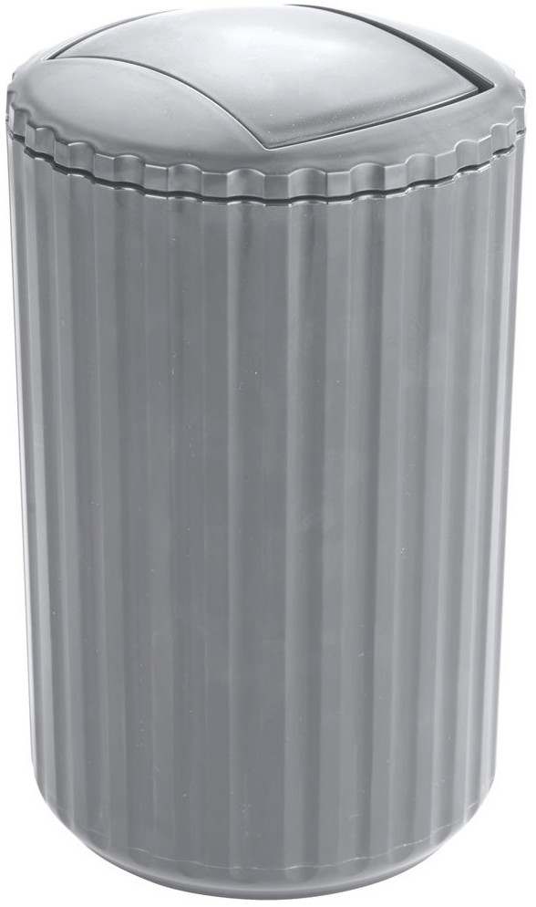Wenko Allstar Kosz łazienkowy na śmieci Swing Bin kolor szary 3l 22996100