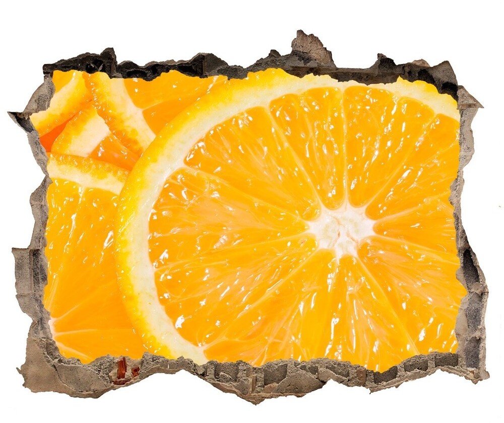 Wallmuralia.pl Samoprzylepna naklejka Plastry pomarańczy