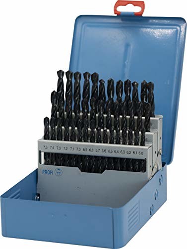 HSS Kaseta z wiertłami spiralne DIN 338 R 41 sztuki