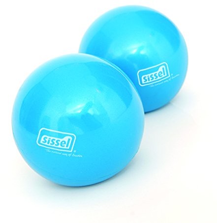 Sissel Pilates-Small Rekwizyty zestaw Toning ball, niebieski, 900 G 310.038_Azzurro