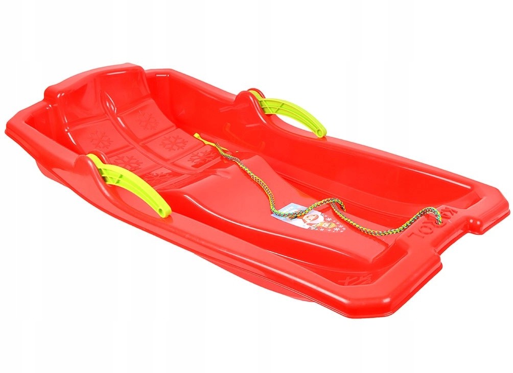 Sanki ślizg zjazdowy dziecięcy z hamulcami