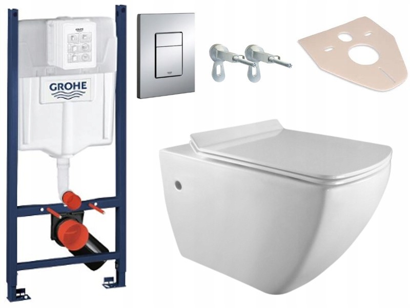 Grohe Stelaż Wc Mexen Vega Rimless Deska Duroplast