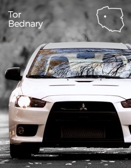 Jazda za kierownicą Mitsubishi Lancer Evo X  Tor Bednary P0003288