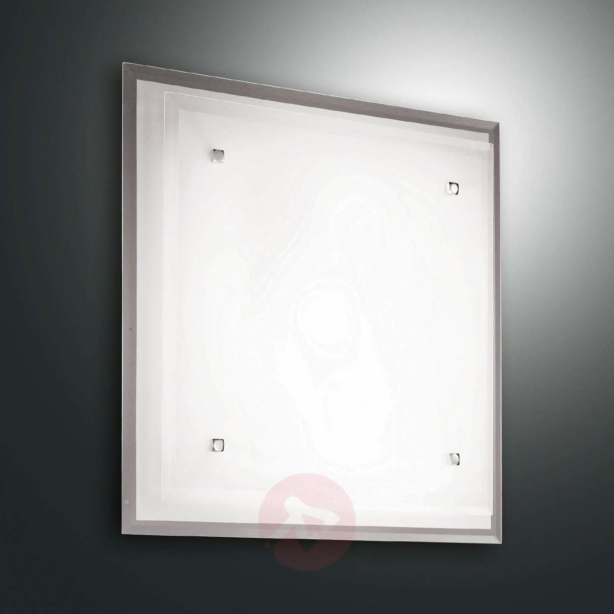 Fabas Luce Szklana lampa sufitowa Maggie, 30 x 30 cm