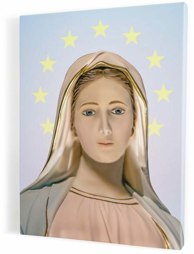 Art Christiana Matka Boża z Medjugorie, obraz na płótnie ACHC0101