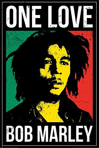 Bob Marley Bob Marley One Love Maxi plakat 61 x 91,5 cm, 61 x 91.5 cm PP34390-Multi-Color-61 x 91.5cm