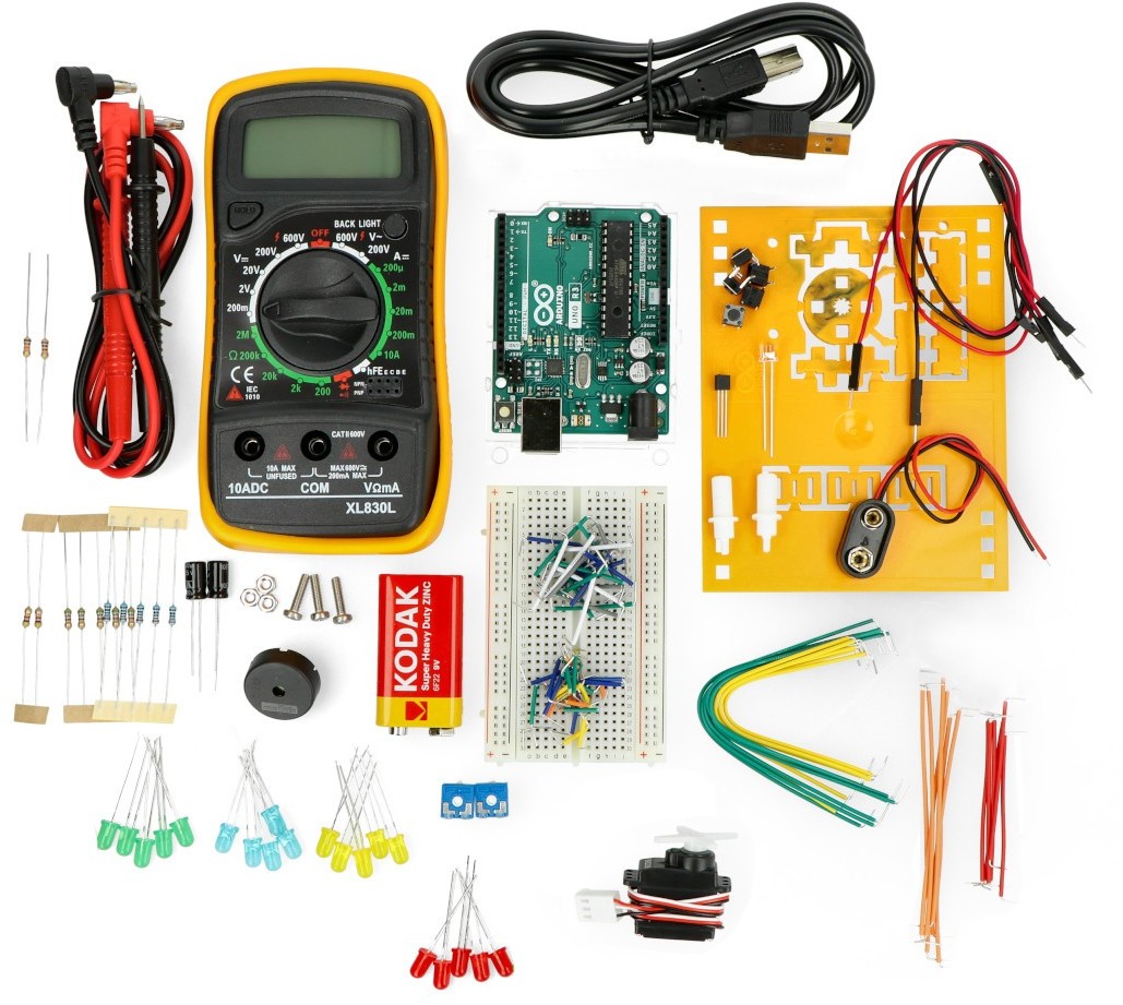 Arduino Student Kit EN - zestaw do nauki elektroniki i programowania ARD-18218