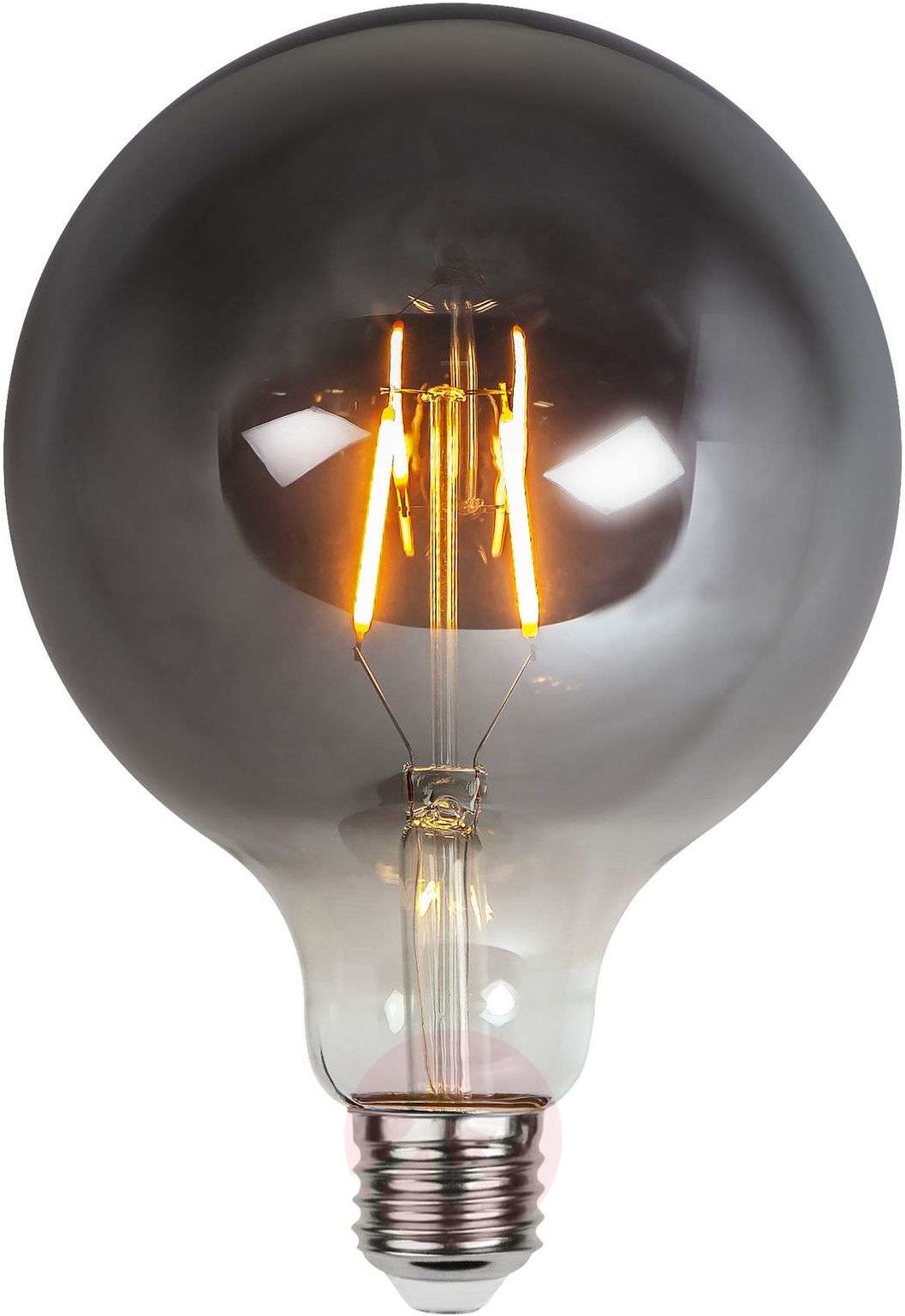 Best Season Żarówka globe kulista E27 1,8W Plain Smoke 125mm