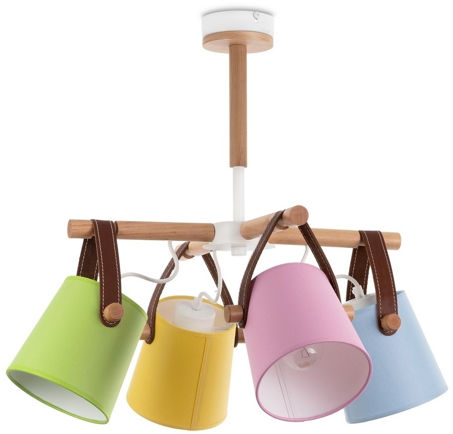 Light4home Żyrandol RIONI 4xE27/60W/230V