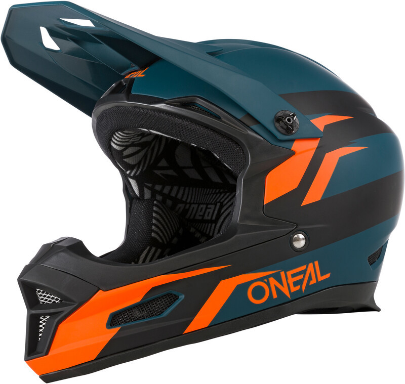 Modi O'Neal O'Neal Fury RL rowerowy, stage-petrol/orange XS | 53-54cm 2021 Kaski Fullface i Downhill 0499-851