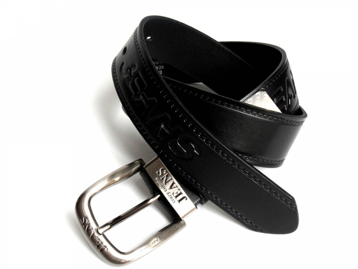 Complex (PL) Pasek Skórzany (PL) Tłoczony Napis 