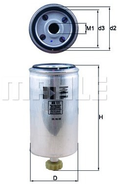 KNECHT Filtr paliwa KS 11