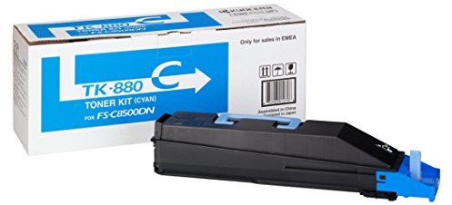 Kyocera KYOCERA 1t02kacnl0 TK-880 °C toner nabój 18.000 stron, cyan 1T02KACNL0
