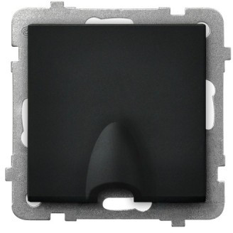 Ospel Przyłącze kablowe SONATA Czarny GPPK-1R/m/33