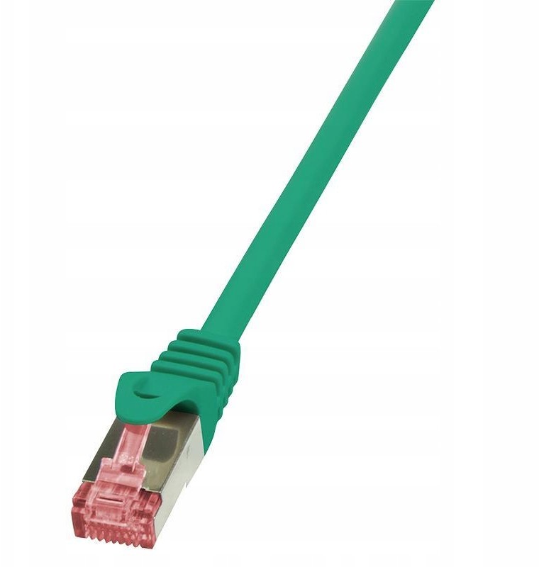 Zdjęcia - Pozostałe artykuły elektryczne LogiLink S/FTP Cat.6 0.5 m Zielony 0.5 Patchcord 