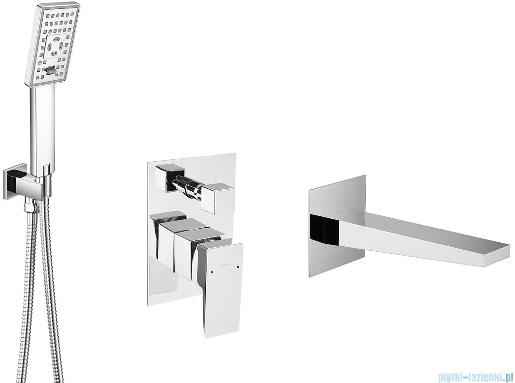 Omnires Fresh System wannowy podtynkowy chrom SYSFRW01CR