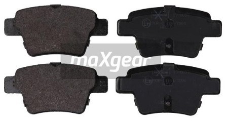 MaxGear Zestaw klocków hamulcowych, hamulce tarczowe 19-0897