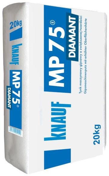 Knauf Tynk maszynowy MP75 Diamant 20 kg 477884