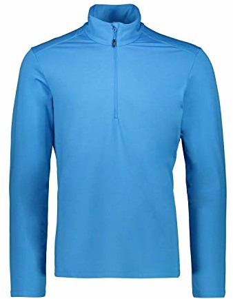 CMP Męska koszulka Pile Tinta Unita Softech Long Sleeve Shirt, River, 58 30L1097