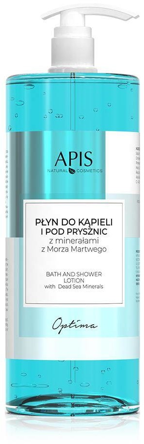 Apis Optima Bath and Shower Lotion płyn do kąpieli i pod prysznic z minerałami z Morza Martwego 1000ml 101269-uniw