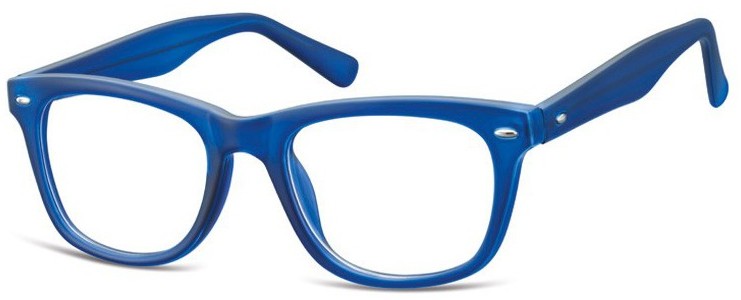 Sunoptic Okulary oprawki zerowki korekcyjne nerdy CP163G granatowe