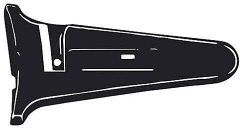 WMF część zamienna długą rączką  22 cm Perfect czarna tworzywo sztuczne 08.9203.6001