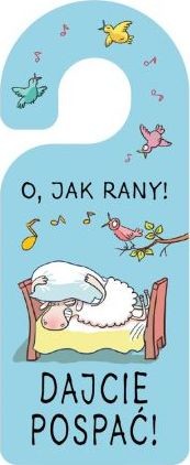 HENRY Zawieszka na klamkę Dajcie pospać 441635