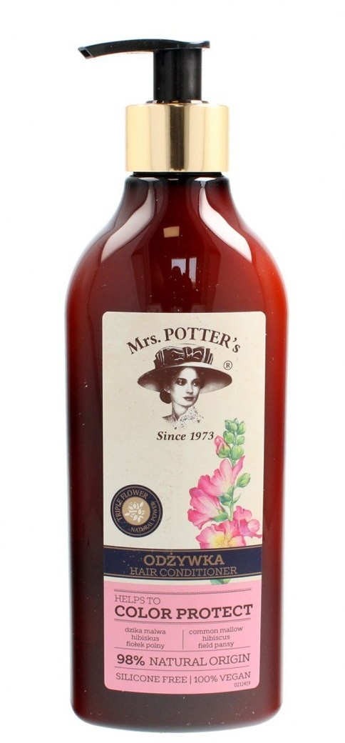Mrs. Potters FORTE SWEEDEN Triple Flower Odżywka do włosów farbowanych Color Protect 390ml 102416