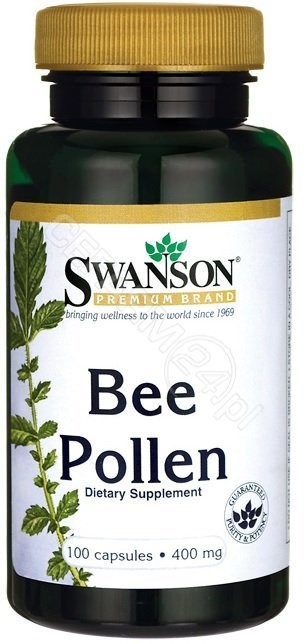 SWANSON Pyłek pszczeli Bee Pollen 100kaps