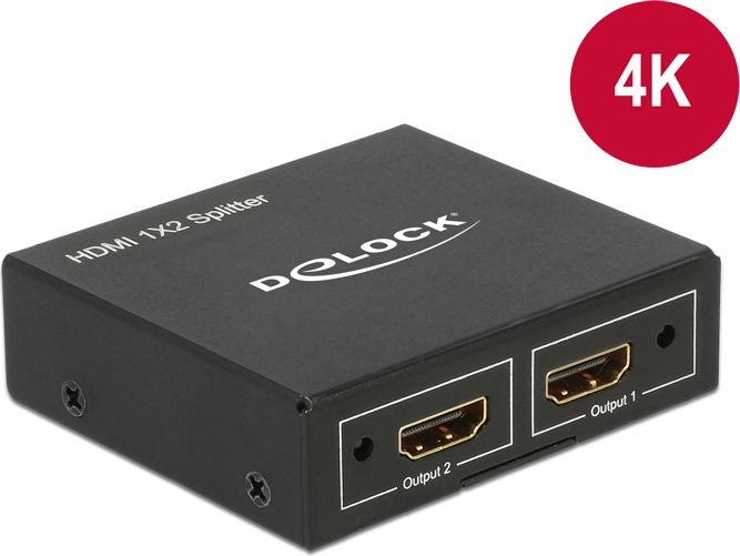 Delock Splitter 4K HDMI 2:1 87701