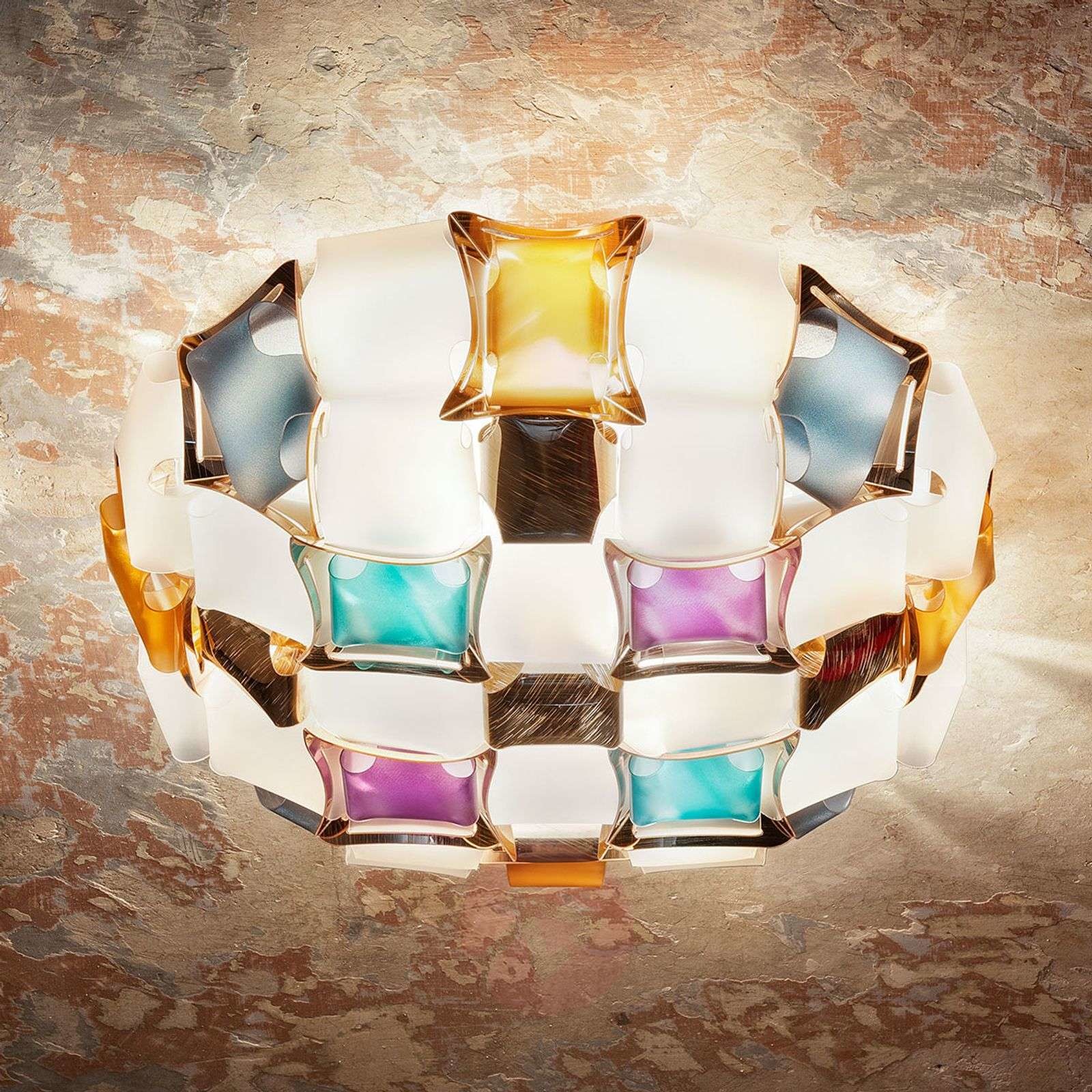Slamp Mida lampa sufitowa, 50 cm, multicolor