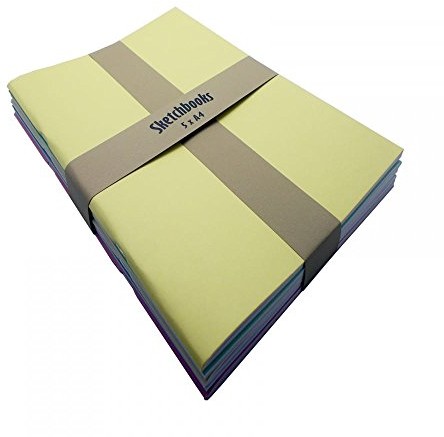 West 334354 A4 szkicownik  różne kolory (5 sztuki) RS334354