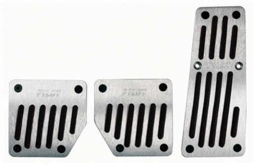 akhan-tuning Akhan PS026 sportowe aluminiowe nakładki na pedały z antypoślizgowymi wstawkami z gumy ATPS026