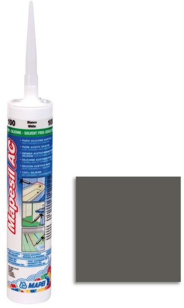 Mapei Silikon sanitarny MAPESIL AC 114 Antracytowy 310ml